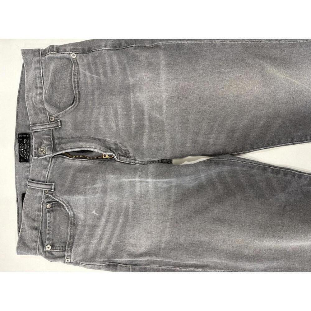 Lucky Brand Heritage Slim Fit Gray Jeans 32/34 - Picture 2 of 6